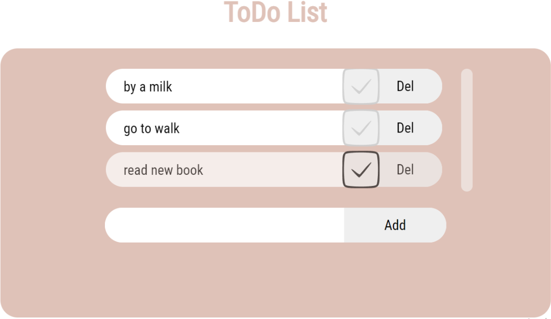 ToDo List